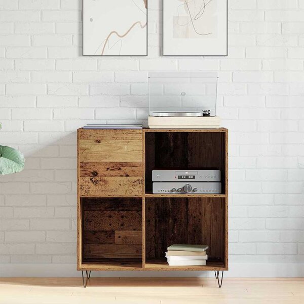 VidaXL Skříňka na LP desky 84,5 x 38 x 89 cm kompozitní dřevo [862911] Barva: dub sonoma