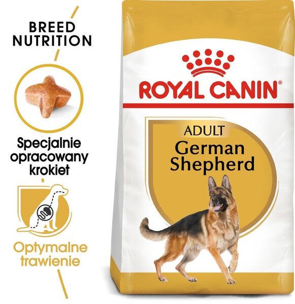 ROYAL CANIN German Shepherd Adult – suché krmivo pro dospělé psy plemene německý ovčák - 11kg