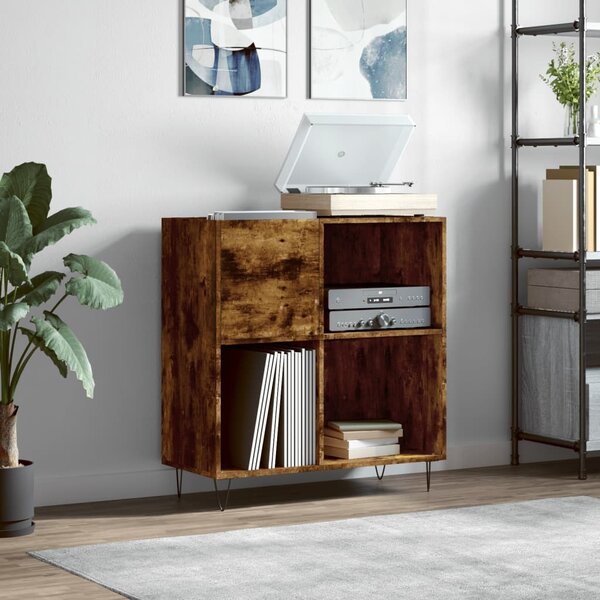 VidaXL Skříňka na LP desky 84,5 x 38 x 89 cm kompozitní dřevo [862911] Barva: dub sonoma