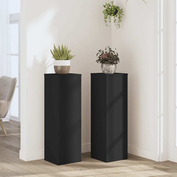 VidaXL Stojan na rostliny 2 ks 25 x 25 x 80 cm Kompozitní dřevo [869234] Barva: dub