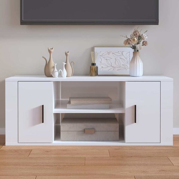 VidaXL TV skříňka 100 x 35 x 40 cm kompozitní dřevo [862125] Barva: dub sonoma