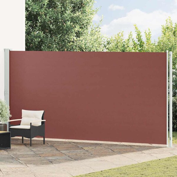 VidaXL Zatahovací boční markýza 200x614 cm [42035380] Barva: krémová