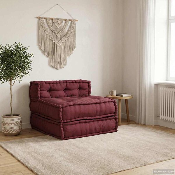 VidaXL Modulární pohovka 70x70x54 Látka [4019062] Barva: Žlutá
