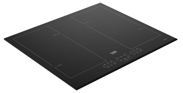 Beko HII64206F2MT Černá Vestavěné 58 cm Indukční varná deska se zónami 4 zóna/zón