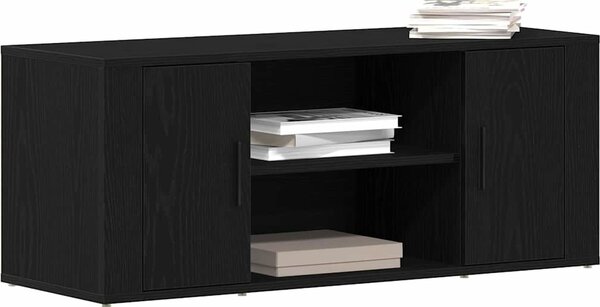 VidaXL TV skříňka 100 x 35 x 40 cm kompozitní dřevo [862125] Barva: dub sonoma