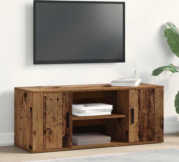 VidaXL TV skříňka 100 x 35 x 40 cm kompozitní dřevo [862125] Barva: dub sonoma