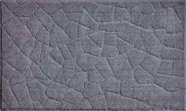 LineaDue TERAZZO - Koupelnová předložka antracitová Rozměr: 60x90 cm