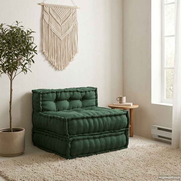 VidaXL Modulární pohovka 70x70x54 Látka [4019062] Barva: Žlutá
