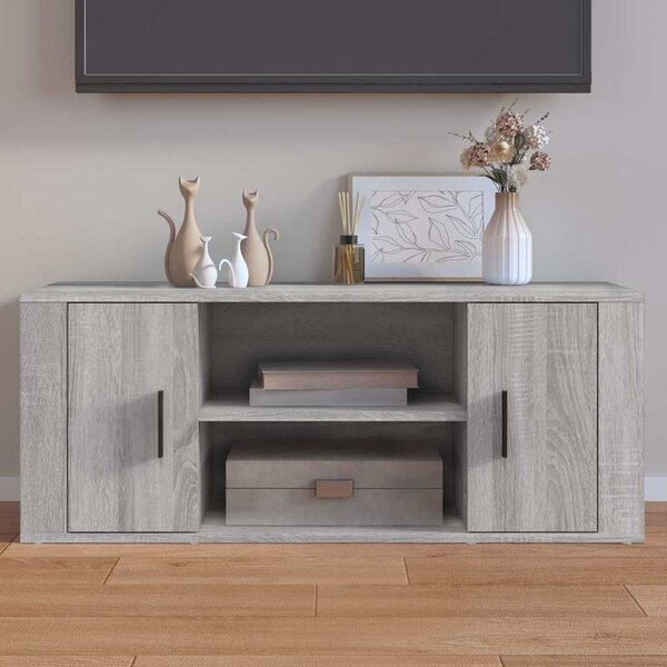 VidaXL TV skříňka 100 x 35 x 40 cm kompozitní dřevo [862125] Barva: dub sonoma