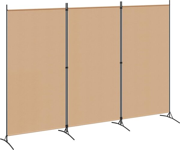 VidaXL 3dílný paraván 260 x 180 cm [42039197] Barva: antracitová