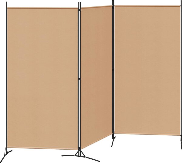 VidaXL 3dílný paraván 260 x 180 cm [42039197] Barva: antracitová