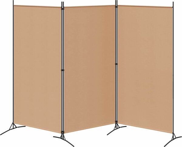 VidaXL 3dílný paraván 260 x 180 cm [42039197] Barva: antracitová