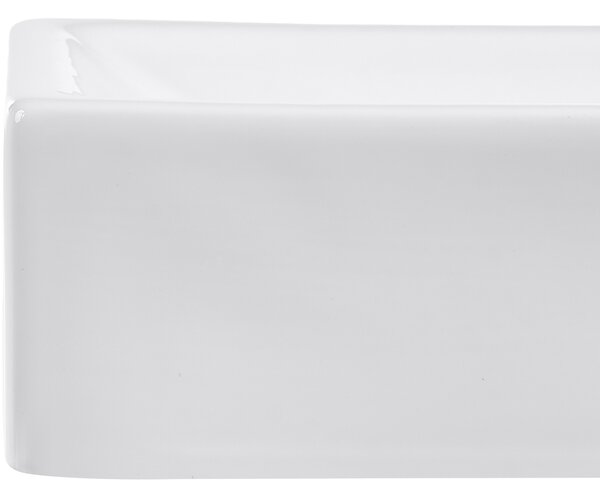 Umyvadlo na desku LIMARI 38 x 14 cm Keramika Bílá Pravá