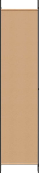 VidaXL 6dílný paraván 300x220 cm textil [42039214] Barva: Černá