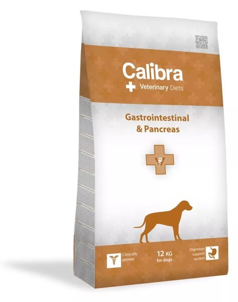 CALIBRA Veterinary Diets Dog Gastrointestinal & Pancreas - suché krmivo pro psy - 12kg