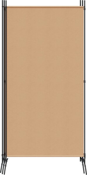 VidaXL 4dílný paraván 346x180 cm textil [42039228] Barva: Bílá