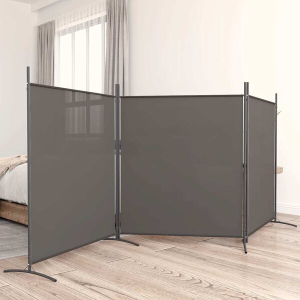 VidaXL 23dílný paraván 525x180 cm textil [42039232] Barva: Bílá