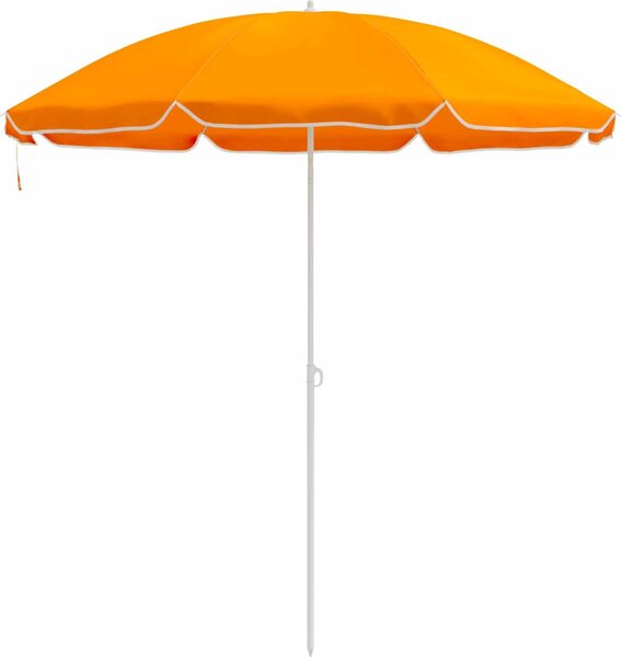 VidaXL Plážový slunečník 240 cm [42041351] Barva: Písková