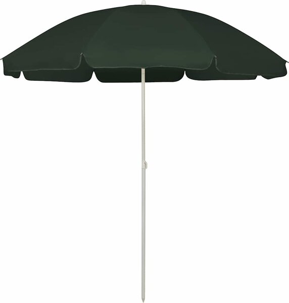 VidaXL Plážový slunečník 240 cm [42041351] Barva: Písková