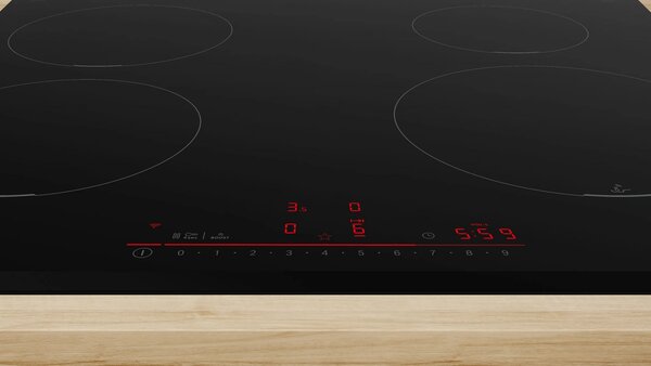 Indukční varná deska Bosch Serie 6 PIE631HB1E 60 cm 4 zóny černá
