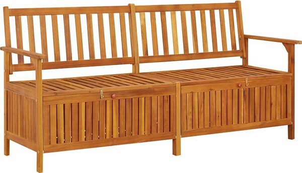 VidaXL Úložná lavice 170 cm masivní akáciové dřevo [42026793] Barva: Hnědá