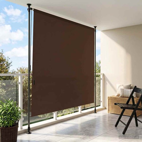 VidaXL Venkovní roleta 150 x 270 cm [42037143] Barva: krémová