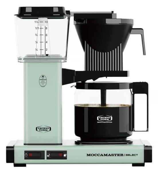 Kávovar na překapávanou kávu MOCCAMASTER KBG Select - Pastel Green 1,25 l Zelená