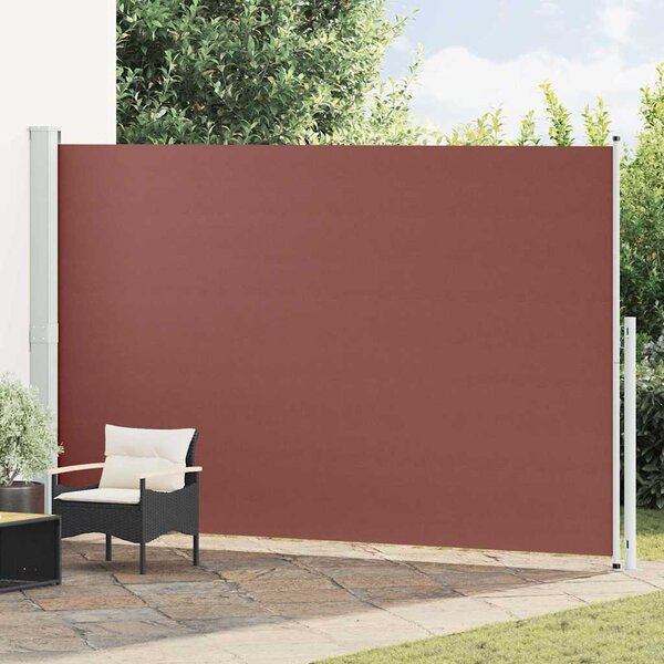 VidaXL Zatahovací boční markýza 220 x 500 cm [42035358] Barva: krémová