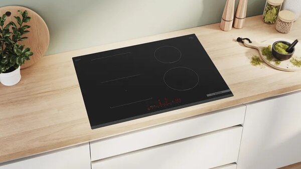 Bosch Serie 6 PVS731HB1E varná deska Černá Vestavěné 70 cm Indukční varná deska se zónami 4 zóna/zón