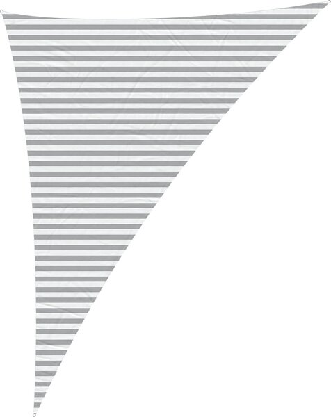 VidaXL Stínící plachta oxfordská látka trojúhelníková 4x5x6,4 m [42031212] Barva: taupe