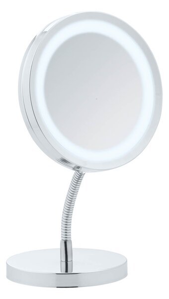 WENKO LED stojící zrcadlo BROLO bílé 17x15x13 cm