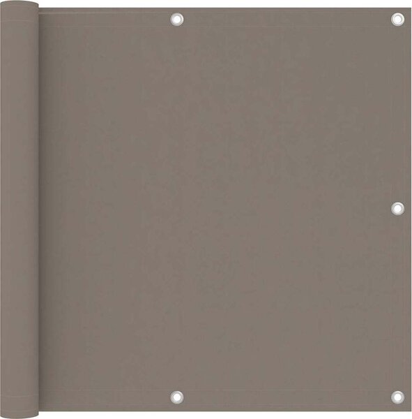 VidaXL Balkónová zástěna 90 x 500 cm oxfordská látka [42030935] Barva: Písková