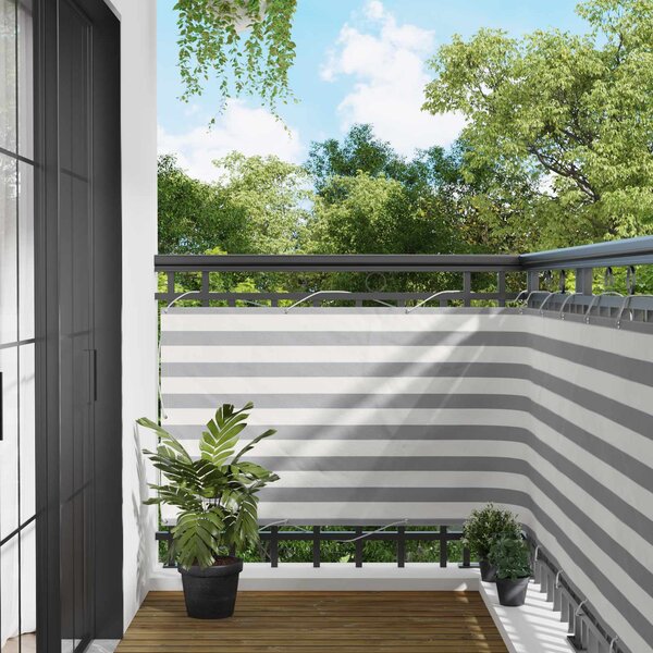 VidaXL Balkónová zástěna 90 x 500 cm oxfordská látka [42030935] Barva: Písková