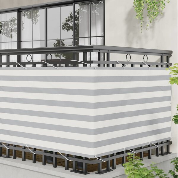 VidaXL Balkónová zástěna 90 x 500 cm oxfordská látka [42030935] Barva: Písková