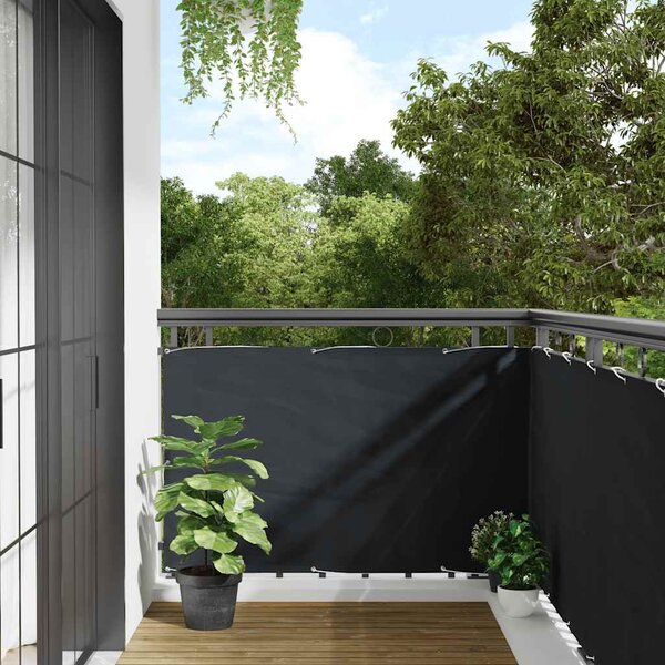 VidaXL Balkónová zástěna z oxfordské látky 90x600 cm [42030936] Barva: antracitová