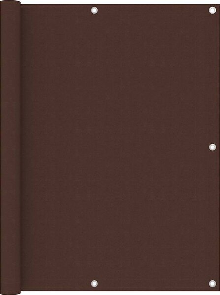 VidaXL Balkonová zástěna 120x400 cm 100% polyester oxford [42030958] Barva: Červená