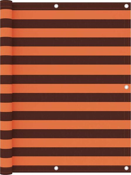VidaXL Balkonová zástěna 120x400 cm 100% polyester oxford [42030958] Barva: Červená