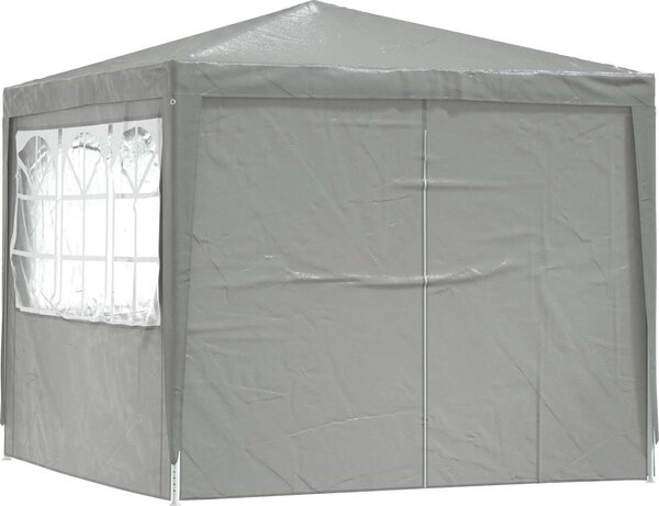 VidaXL Profi party stan s bočnicemi 2,5 x 2,5 m 90 g/m² [42032997] Barva: Bílá