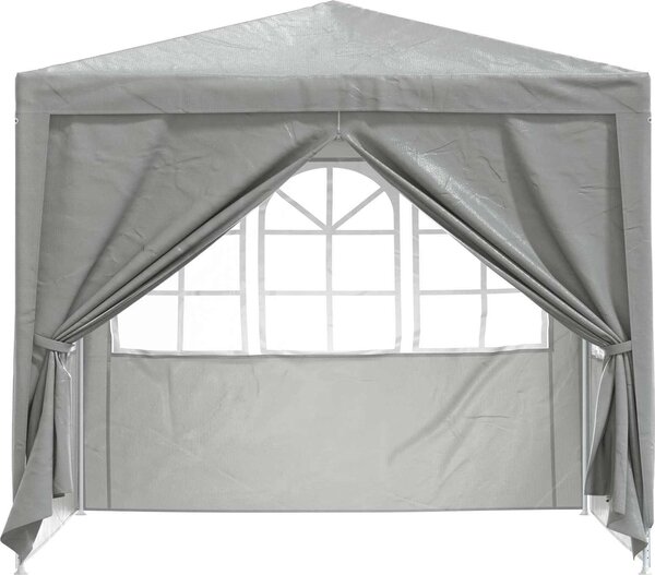 VidaXL Profi party stan s bočnicemi 2,5 x 2,5 m 90 g/m² [42032997] Barva: Bílá