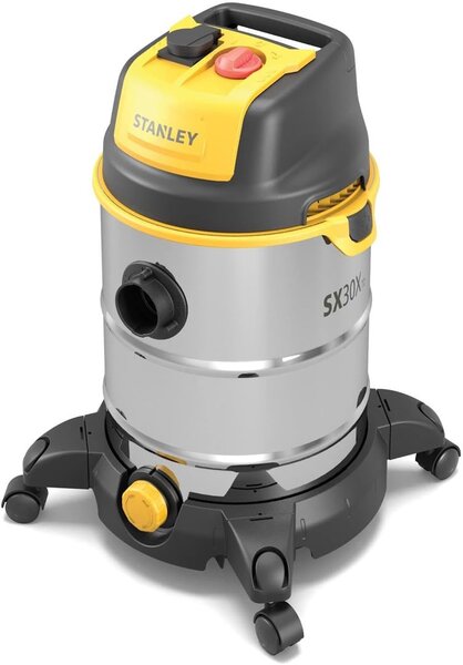 Vysavač STANLEY SXVC30XTDE Černá, Nerezová ocel, Žlutá 1600 W