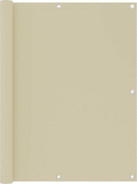 VidaXL Balkonová zástěna 120x600 cm 100% polyester oxford [42030960] Barva: taupe