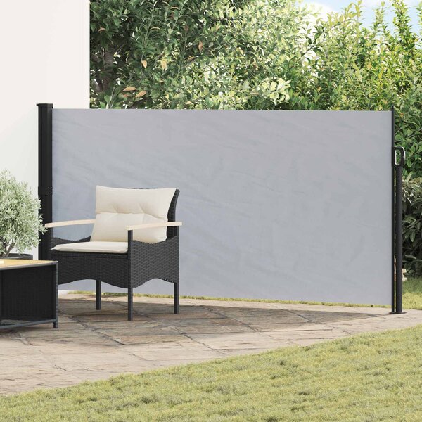 VidaXL Zatahovací boční markýza 160 x 500 cm [42035476] Barva: Bílá