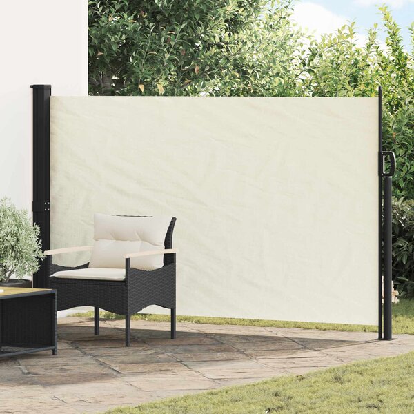 VidaXL Zatahovací boční markýza 170 x 300 cm [42035428] Barva: Béžová