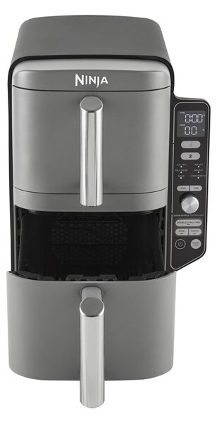 Ninja SL400EU fritovací hrnec Dvojitý 9,5 l 2470 W Horkovzdušná fritéza Černá, Šedá