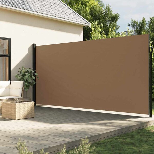 VidaXL Zatahovací boční markýza 220 x 600 cm [42035546] Barva: Černá