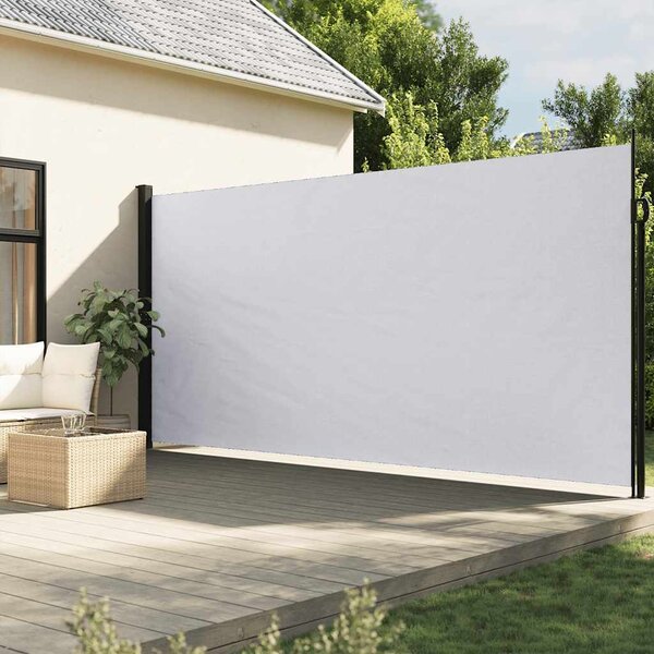 VidaXL Zatahovací boční markýza 200 x 600 cm [42035537] Barva: Hnědá