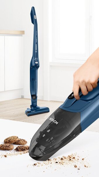 Bosch Serie 2 BBHF216 ruční vysavač Modrá Bezsáčkové