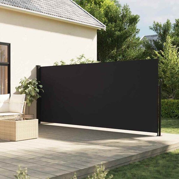 VidaXL Zatahovací boční markýza 160 x 500 cm [42035476] Barva: Bílá