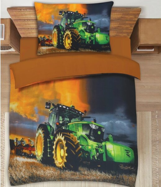 3D povlečení z mikrosaténu TRACTOR FORCE barevné Rozměr povlečení: 70 x 90 cm | 140 x 200 cm