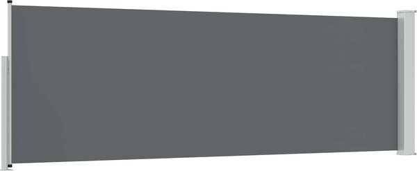 VidaXL Zatahovací boční markýza / zástěna na terasu 100 x 314 cm [42035286] Barva: Hnědá